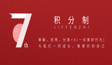 積分制7周年！來(lái)看看有哪些你想要的！